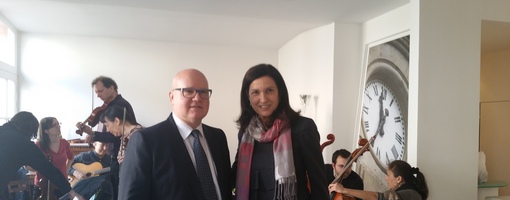 Didier Janot et Margareth Henriquez