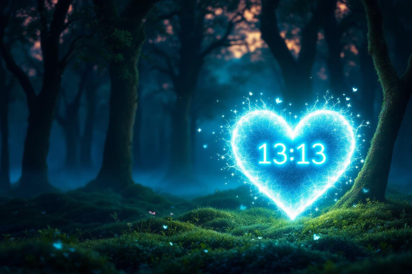 13H13 signification : heure miroir, message spirituel et amour
