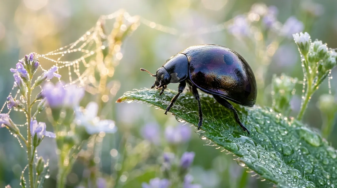 Coccinelle noire : signification et symboles