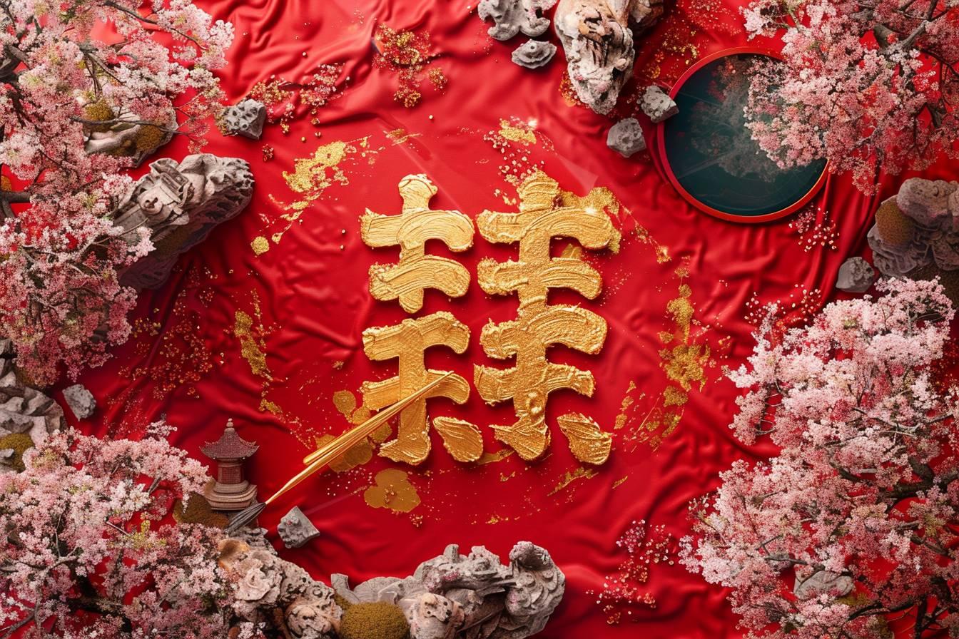 Découvrez le signe chinois du bonheur : signification, symbole et utilisation dans la culture orientale