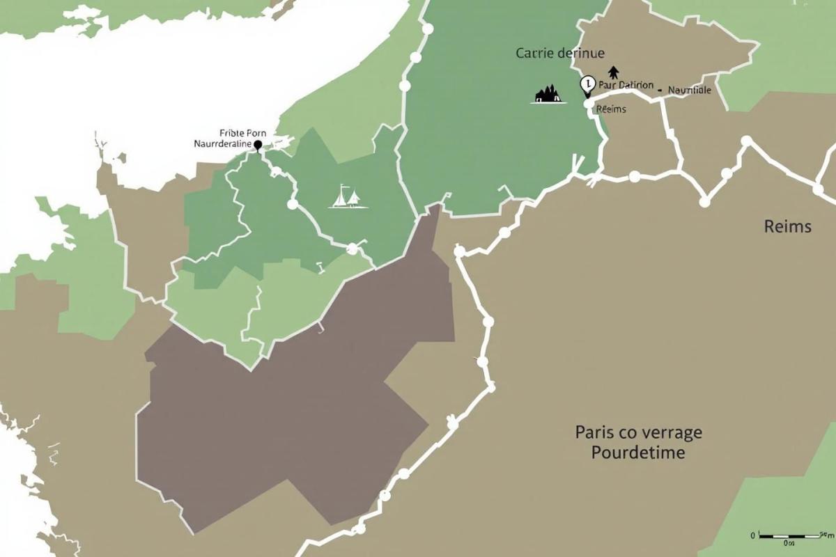 Distance entre Paris et Reims : combien de km et comment s'y rendre ?