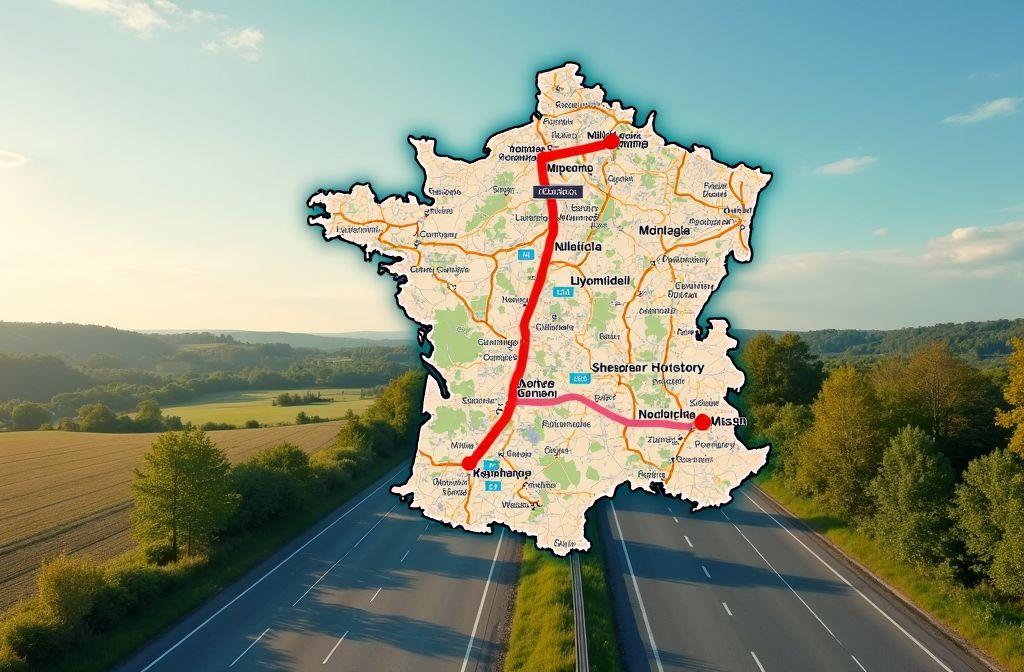 Distance Reims Dijon : itinéraire, temps de trajet et options de transport