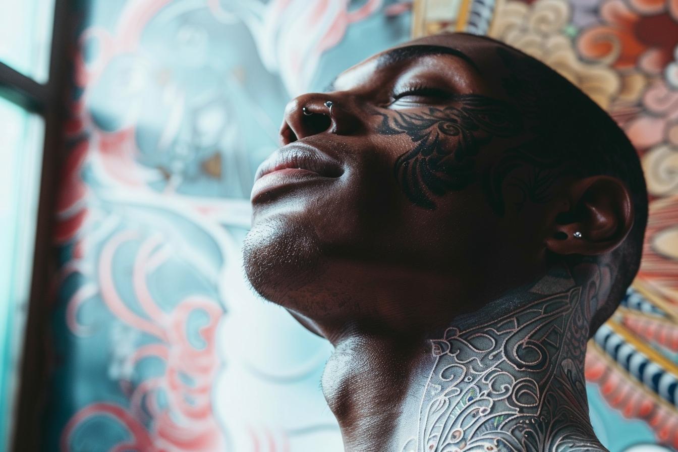 Guide complet : choisir un tatouage blanc sur peau noire, couleurs et conseils