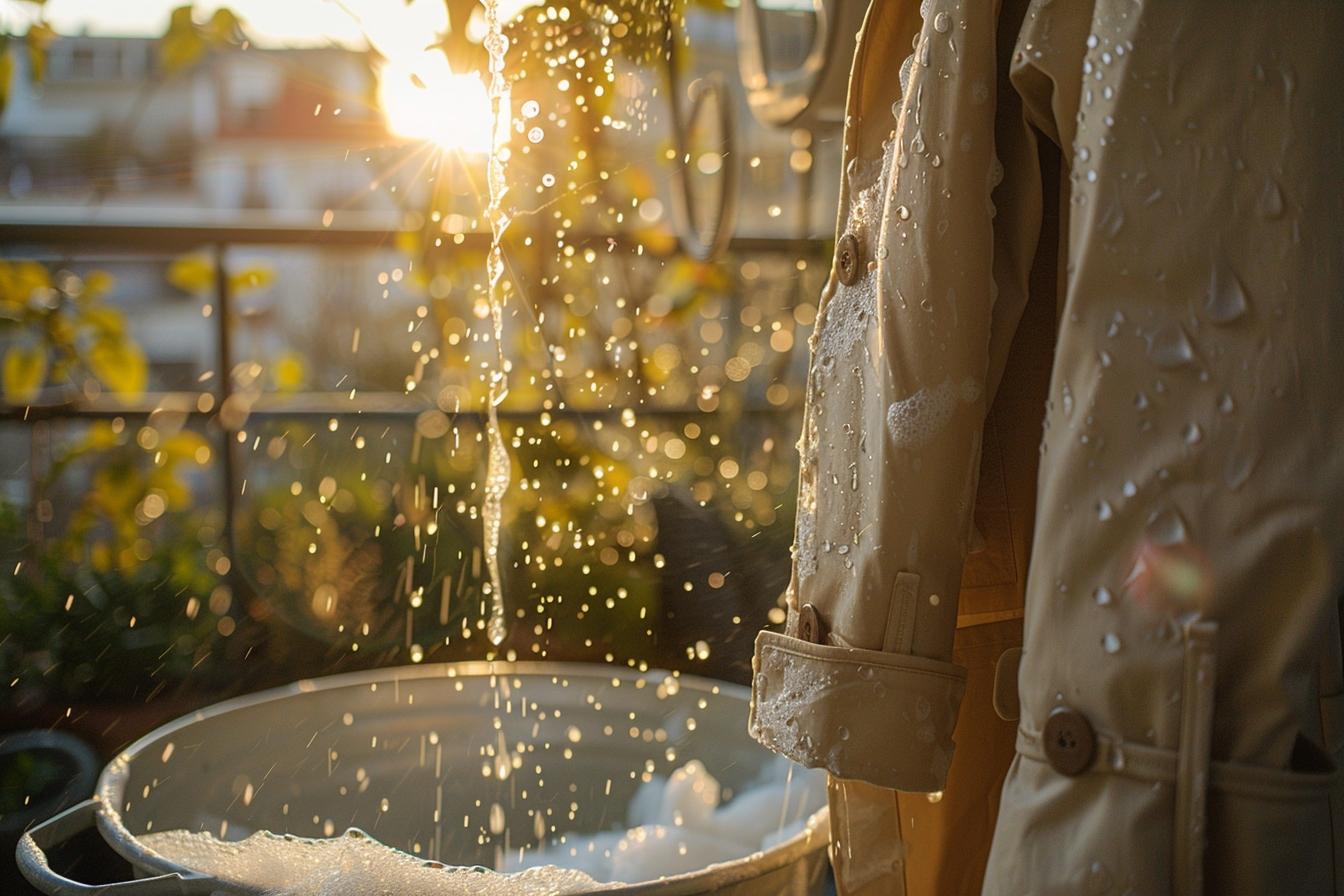 Guide complet pour laver votre manteau en coton sans l'abîmer