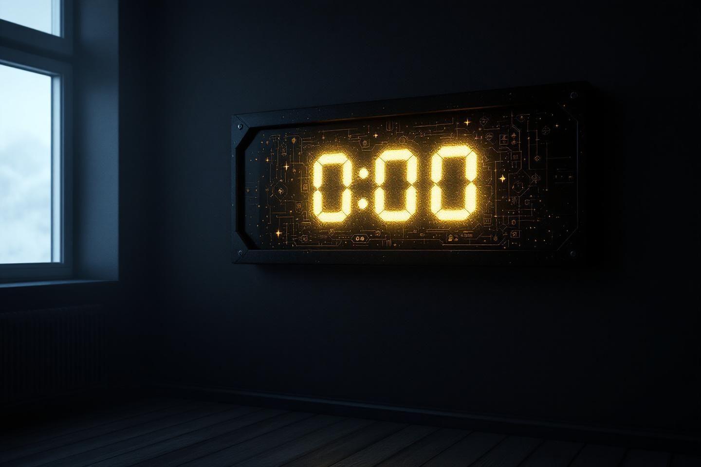Heure miroir 00h00 : signification et message de minuit