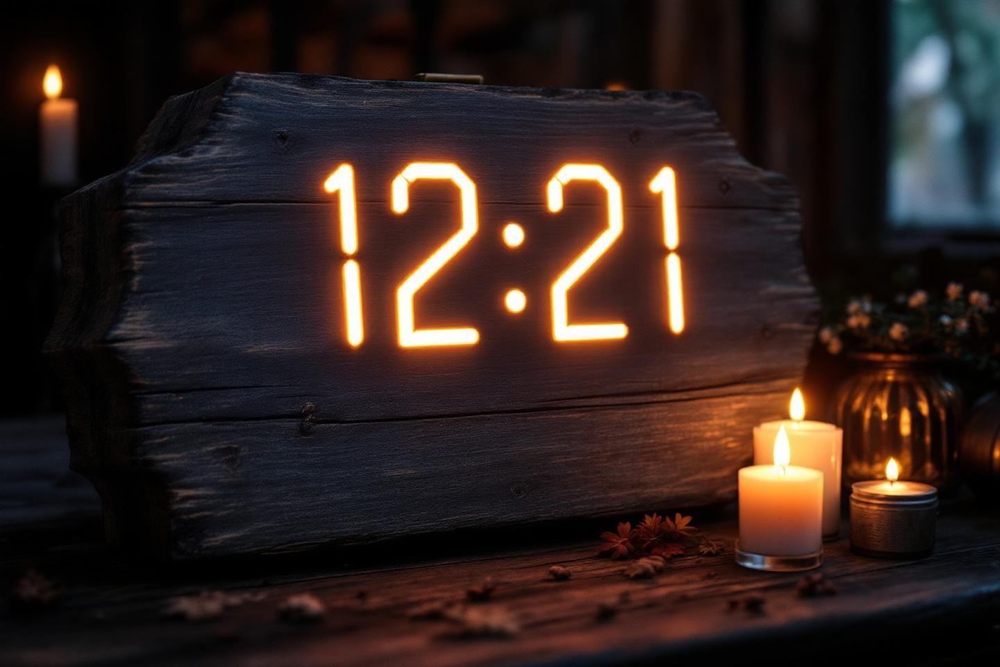 Heure miroir inversée 12h21 : signification et interprétation complète