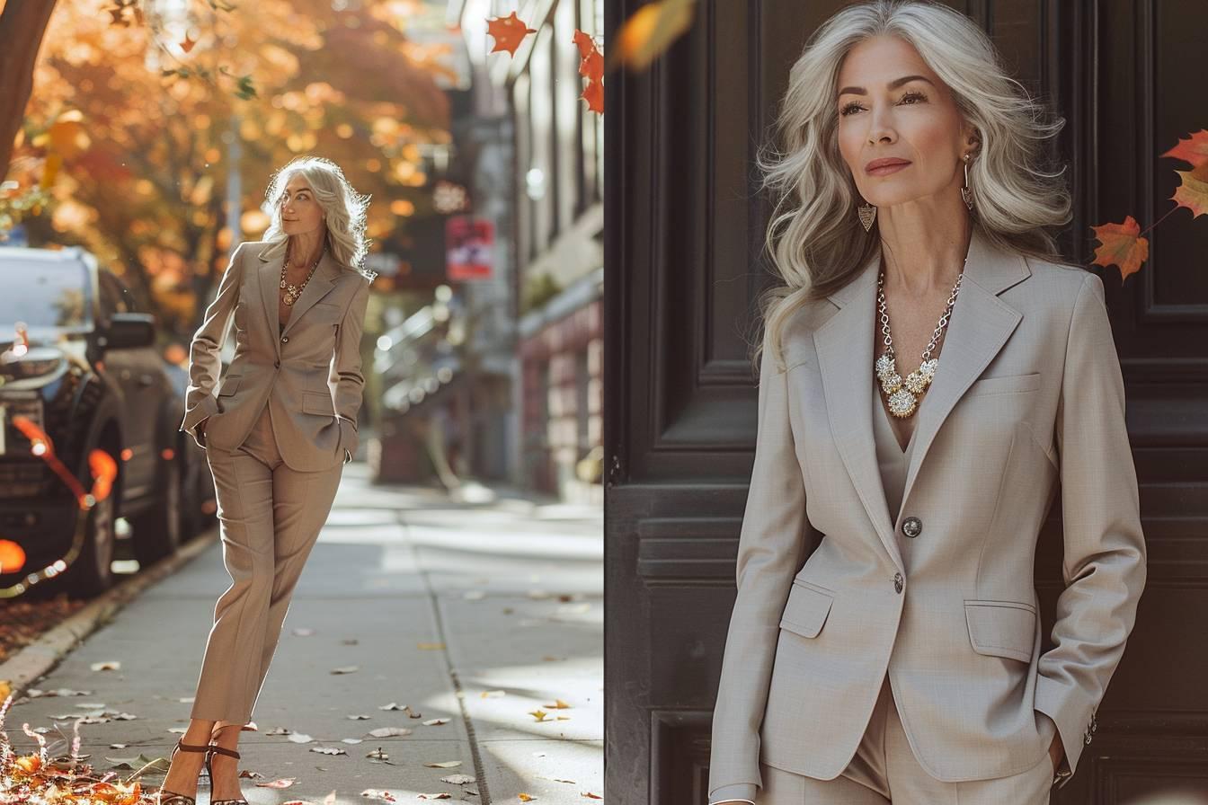 Idées de looks tendance pour femmes de 40 ans : comment s'habiller avec style et élégance