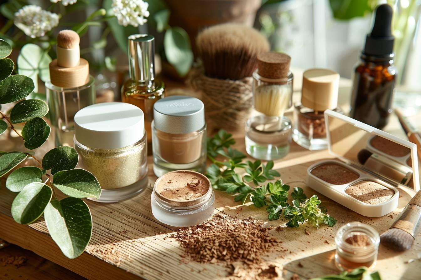 Maquillage naturel : 10 marques incontournables pour un look bio en 2024