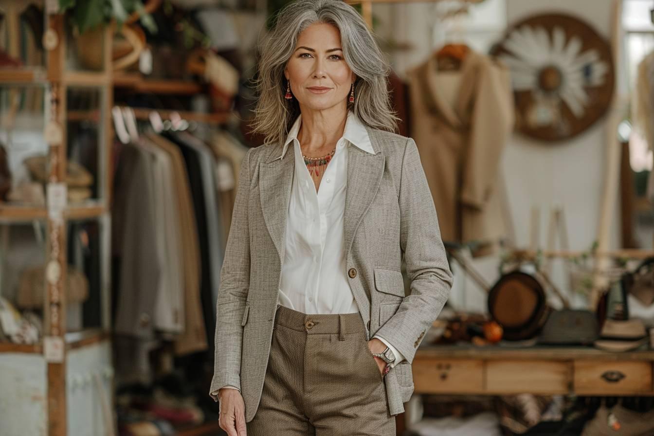 Mode femme 40 ans : astuces et looks tendance pour un style chic et moderne à tout âge