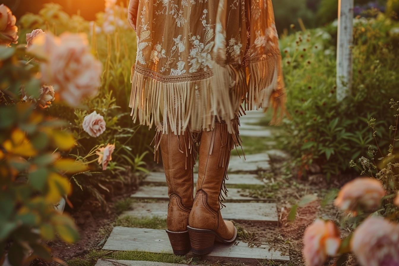 Quelle chaussure choisir avec une robe longue bohème ? Conseils et astuces