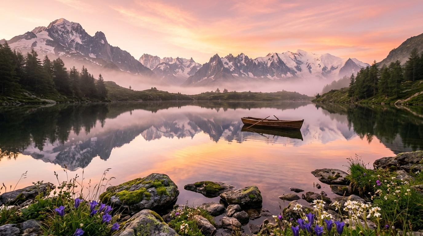 Les reflets du lac : guide pour capturer la beauté des paysages aquatiques