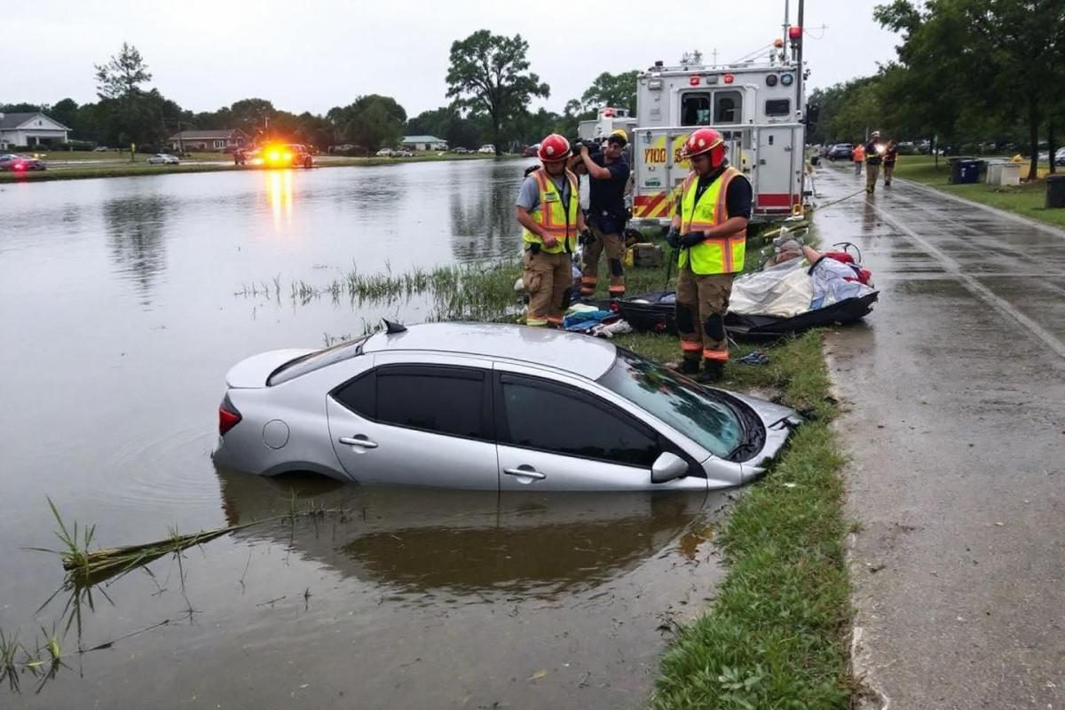 Reims : une voiture chute dans le canal de la Marne, la conductrice gravement blessée