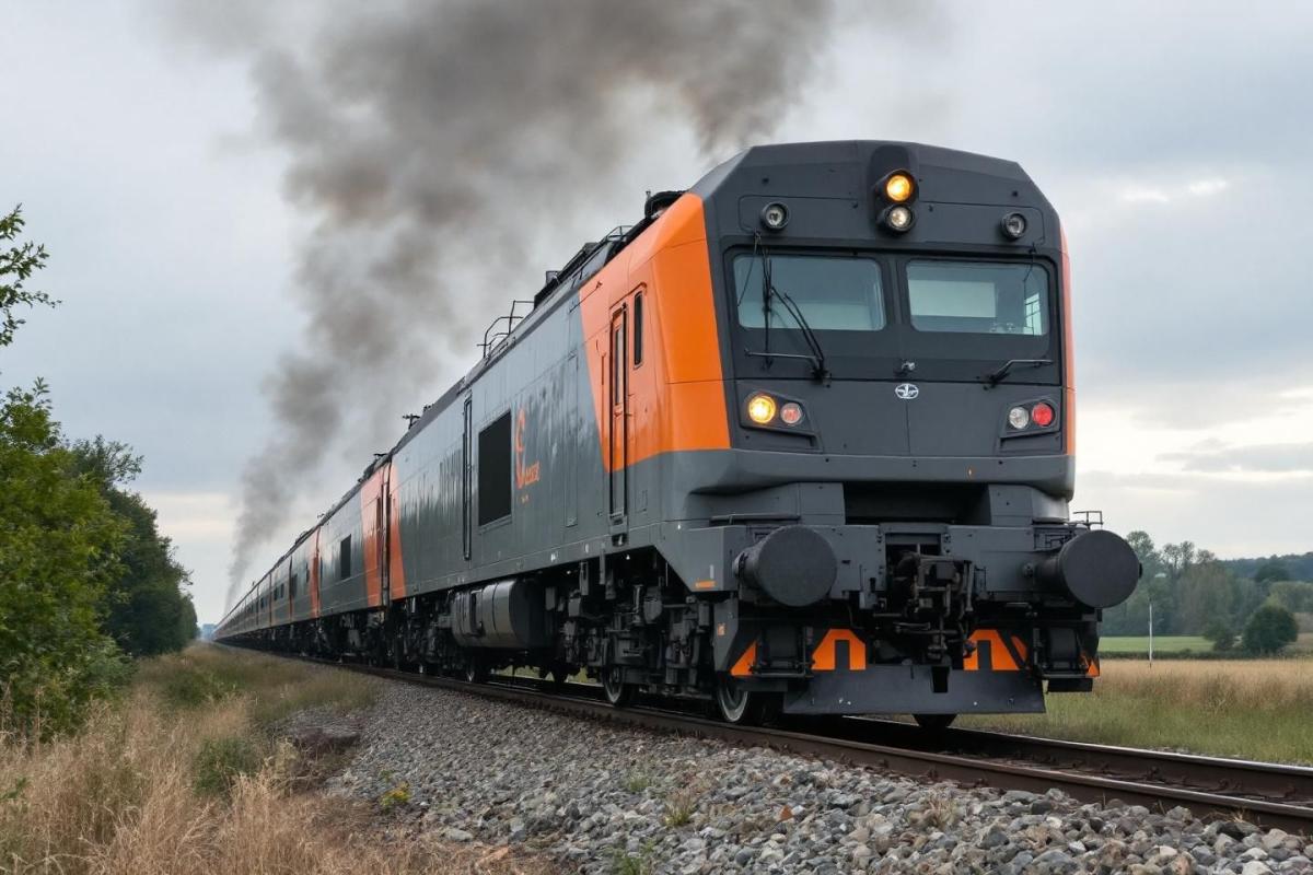 Un train-usine va remplacer 22 km de rails autour de Châlons-en-Champagne pendant deux mois